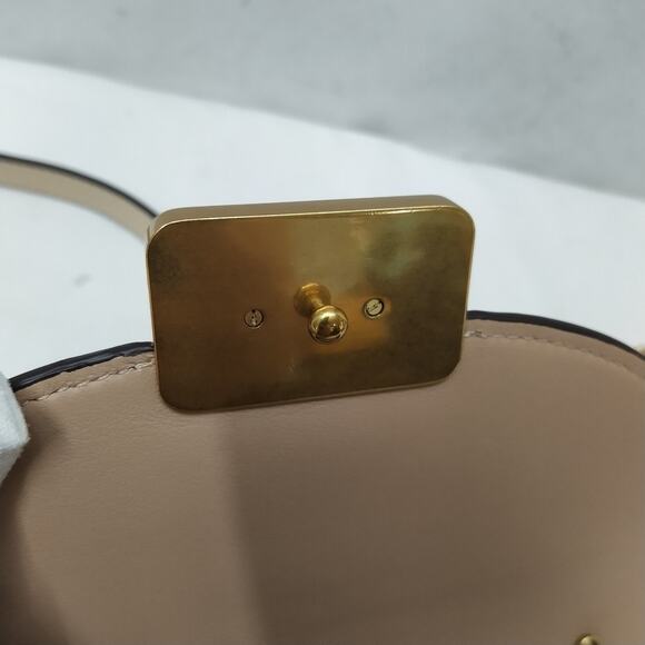 Coach Alie Signature Jacquard Ivory Chain Strap Crossbody Bag - NWT $550 - Picture 15 of 16